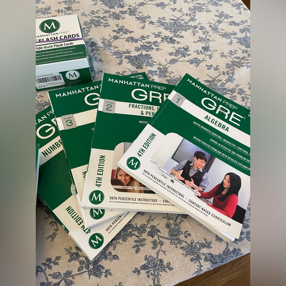 GRE Prep Books, Flashcards and Study Guide - Picture 4 of 9